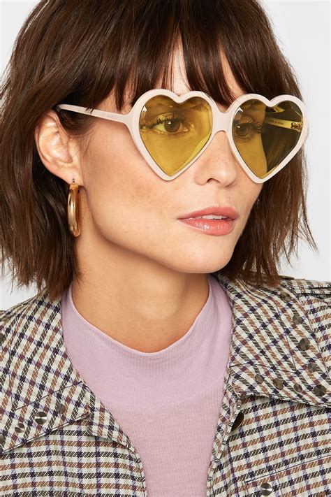 gucci heart shaped sunglasses|unisex gucci sunglasses.